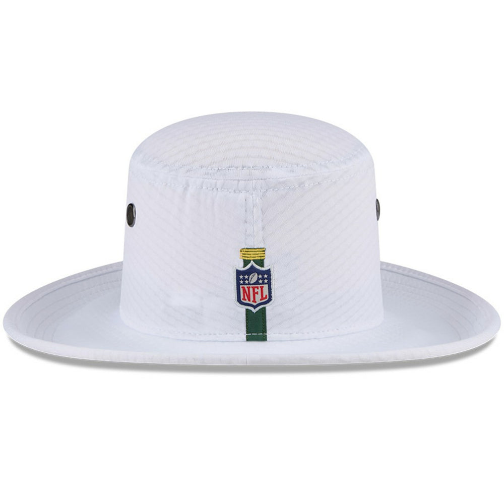 Green Bay Packers New Era 2024 NFL Training Camp Panama Bucket Hat White - NFL