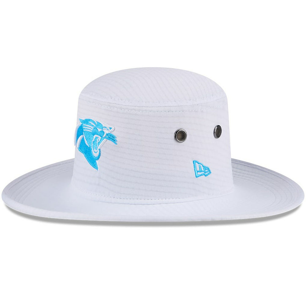 Carolina Panthers New Era 2024 NFL Training Camp Panama Bucket Hat White - NFL