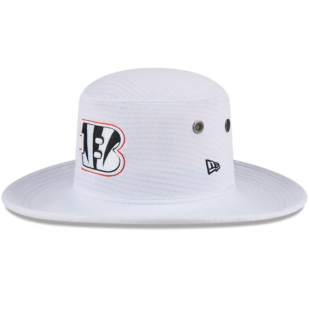 Cincinnati Bengals New Era 2024 NFL Training Camp Panama Bucket Hat White - NFL
