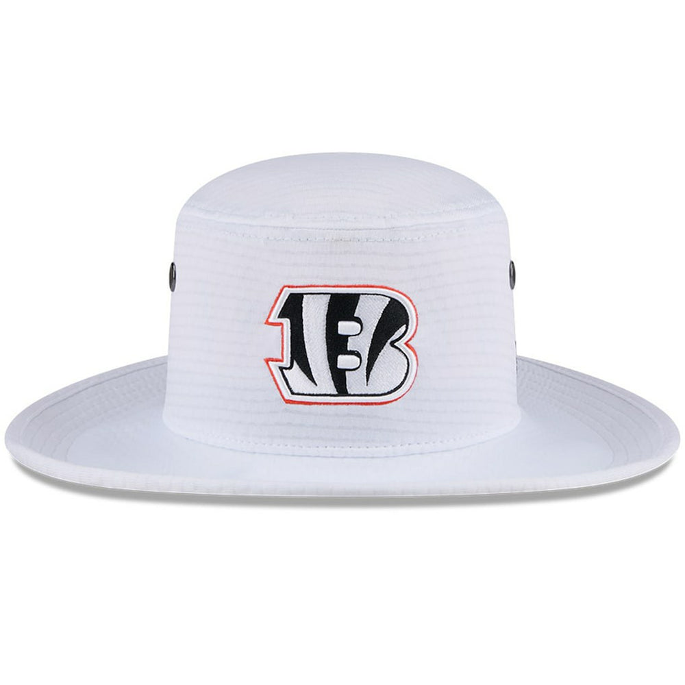Cincinnati Bengals New Era 2024 NFL Training Camp Panama Bucket Hat White - NFL