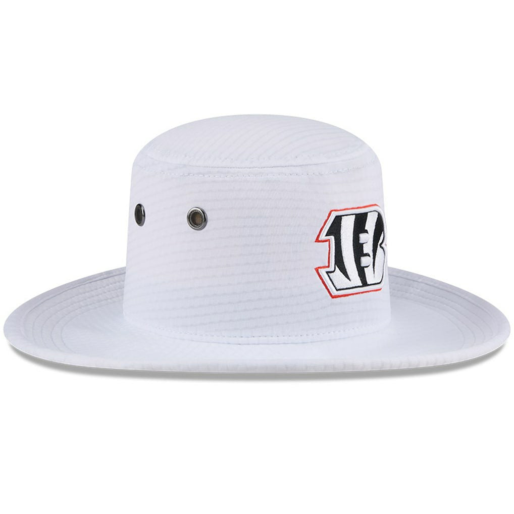 Cincinnati Bengals New Era 2024 NFL Training Camp Panama Bucket Hat White - NFL