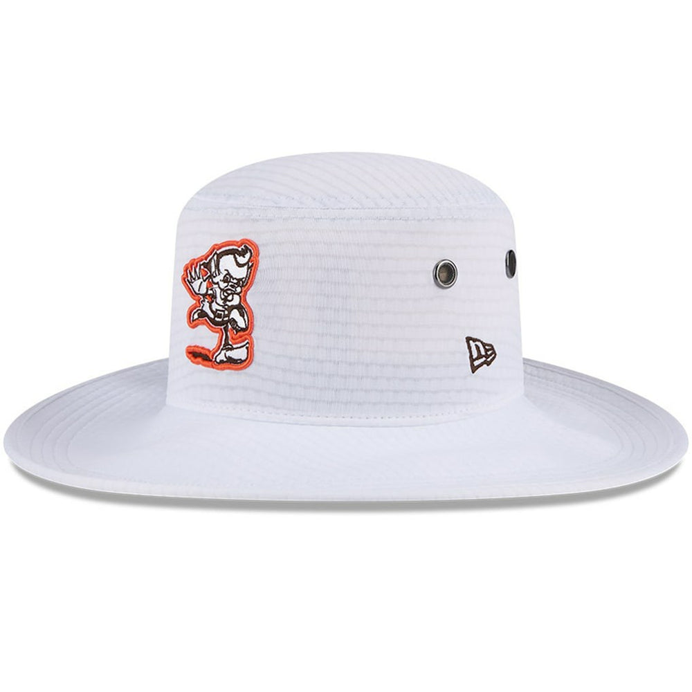 Cleveland Browns New Era 2024 NFL Training Camp Panama Bucket Hat White - NFL
