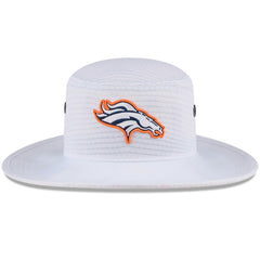 Denver Broncos New Era 2024 NFL Training Camp Panama Bucket Hat White - NFL