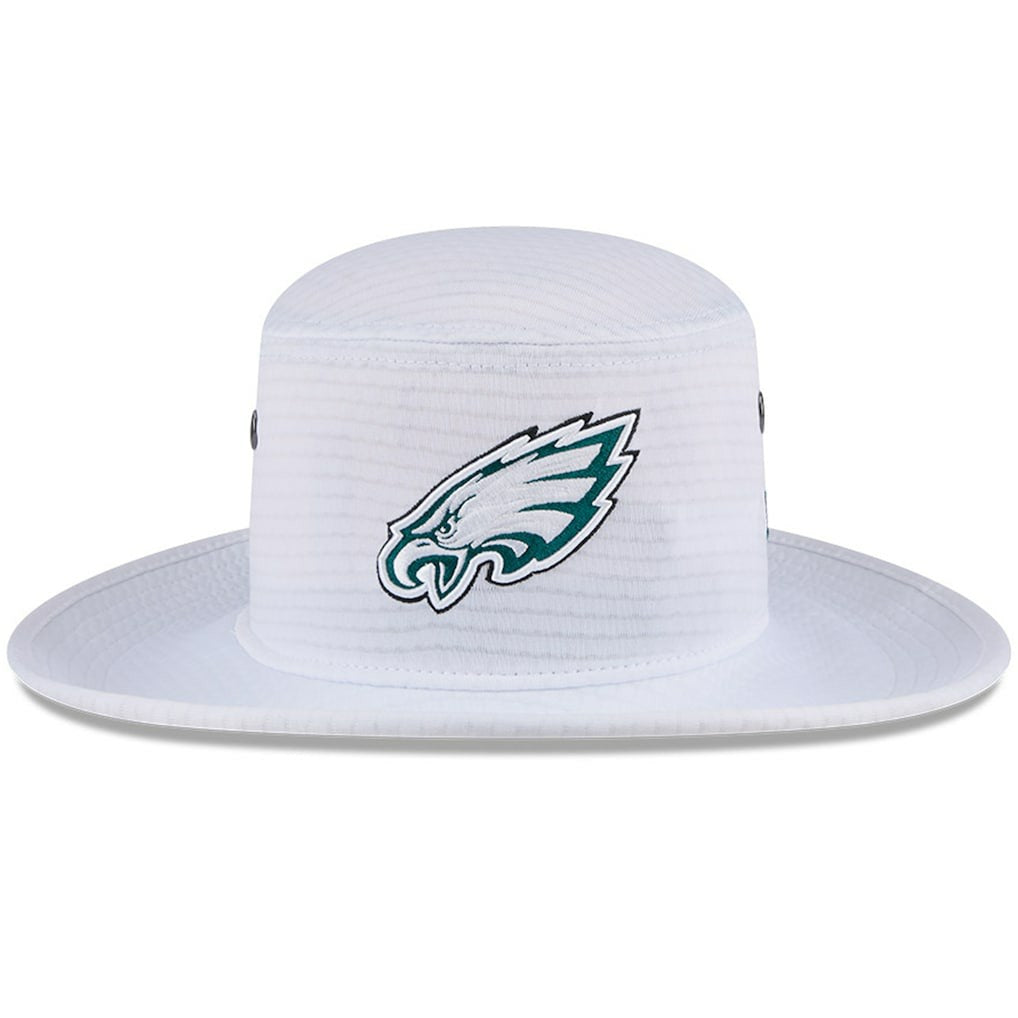 Philadelphia Eagles New Era 2024 NFL Training Camp Panama Bucket Hat White - NFL