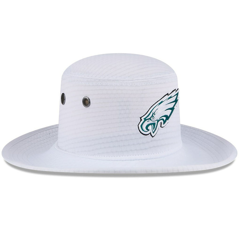 Philadelphia Eagles New Era 2024 NFL Training Camp Panama Bucket Hat White - NFL