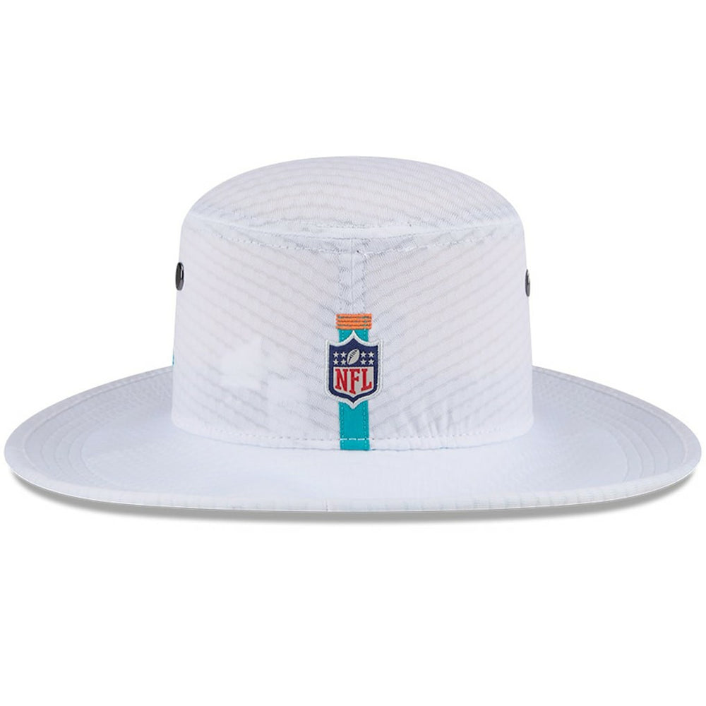 Miami Dolphins New Era 2024 NFL Training Camp Panama Bucket Hat White - NFL