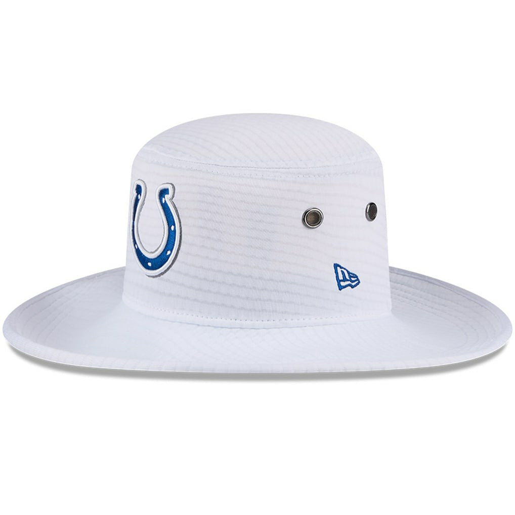 Indianapolis Colts New Era 2024 NFL Training Camp Panama Bucket Hat White - NFL