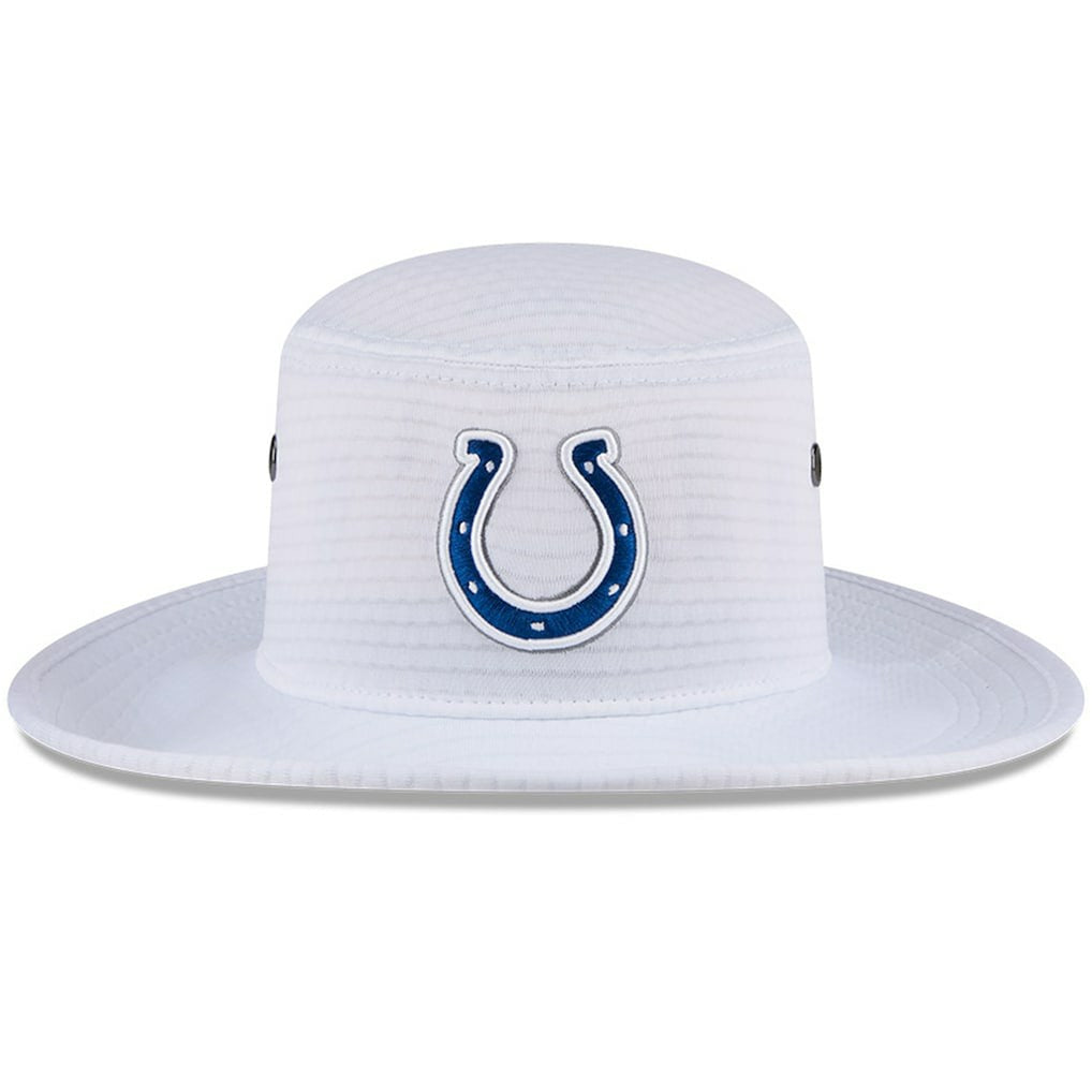 Indianapolis Colts New Era 2024 NFL Training Camp Panama Bucket Hat White - NFL
