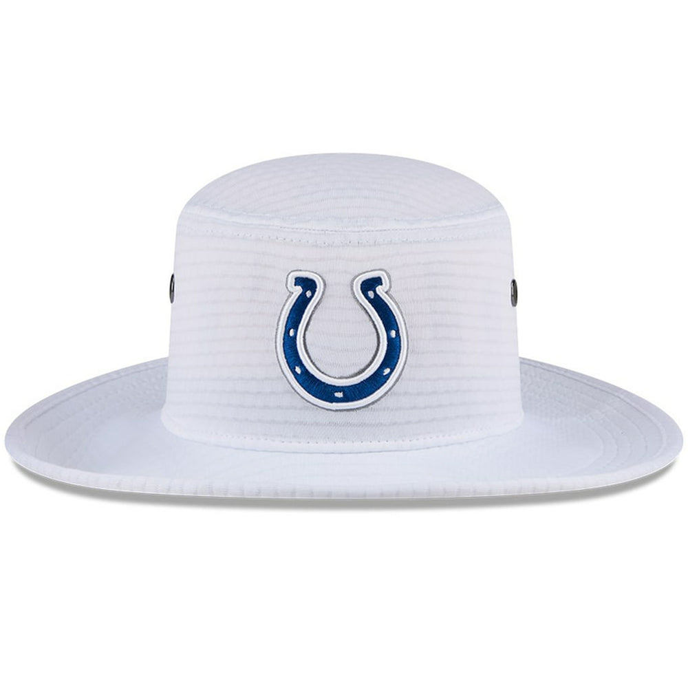 Indianapolis Colts New Era 2024 NFL Training Camp Panama Bucket Hat White - NFL