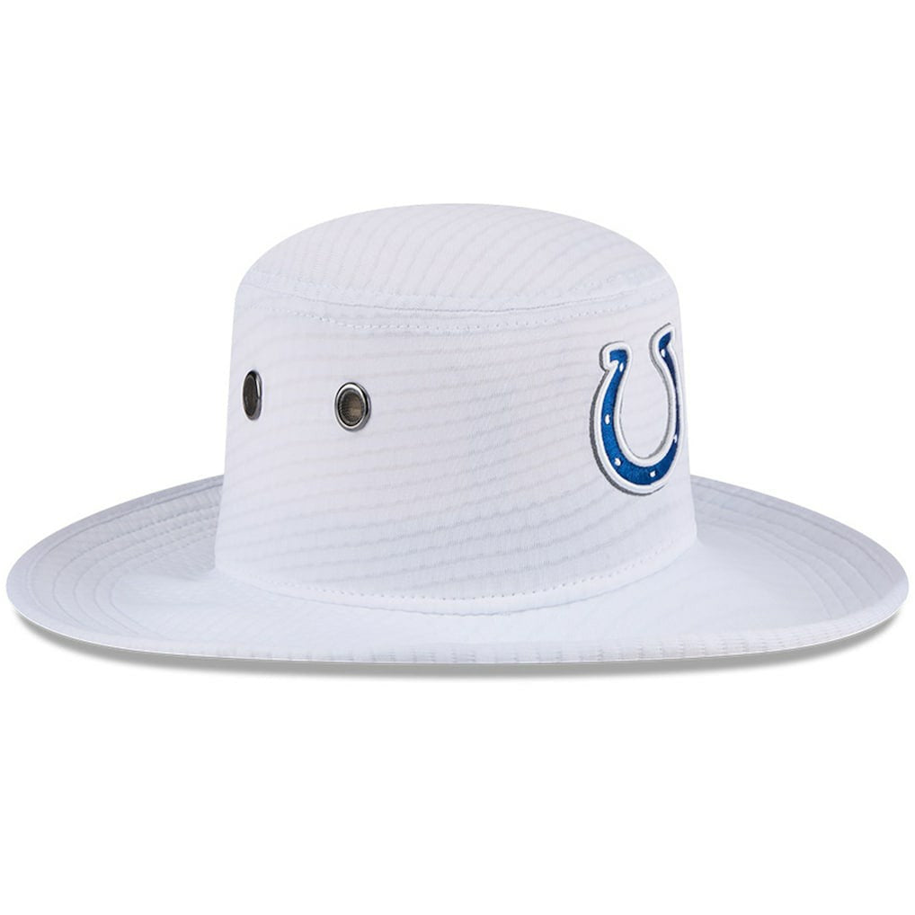 Indianapolis Colts New Era 2024 NFL Training Camp Panama Bucket Hat White - NFL
