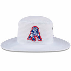 New England Patriots New Era 2024 NFL Training Camp Panama Bucket Hat White - NFL