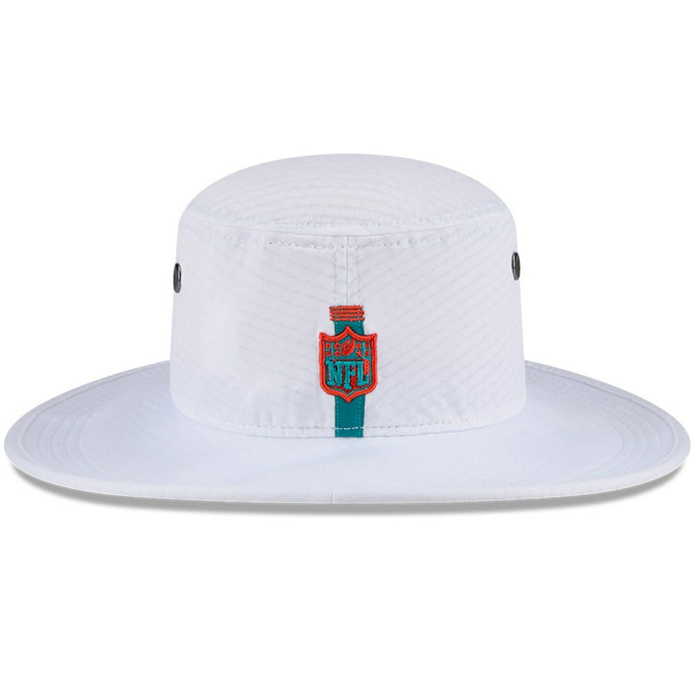 Miami Dolphins New Era 2024 NFL Training Camp Panama Bucket Hat White - NFL