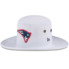 New England Patriots New Era 2024 NFL Training Camp Panama Bucket Hat White - NFL