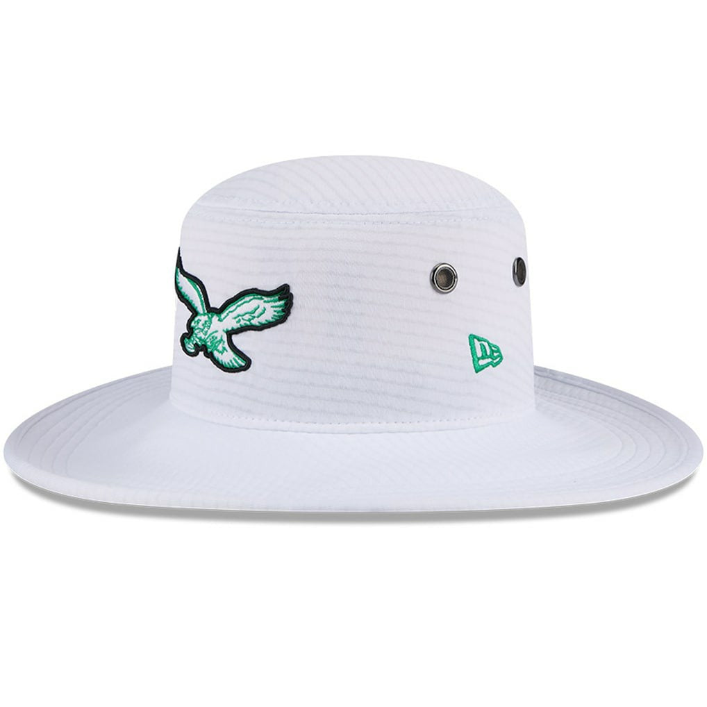 Philadelphia Eagles New Era 2024 NFL Training Camp Panama Bucket Hat White - NFL