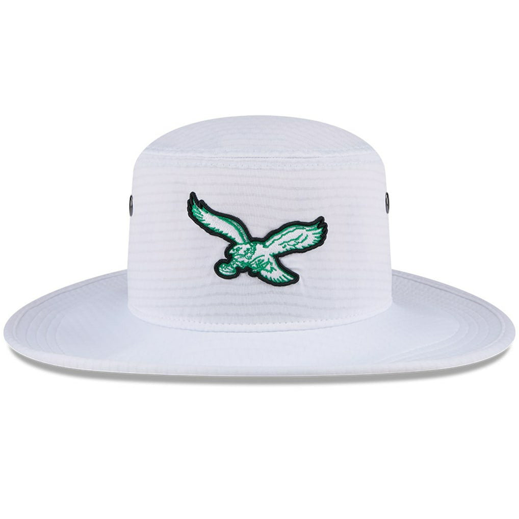 Philadelphia Eagles New Era 2024 NFL Training Camp Panama Bucket Hat White - NFL
