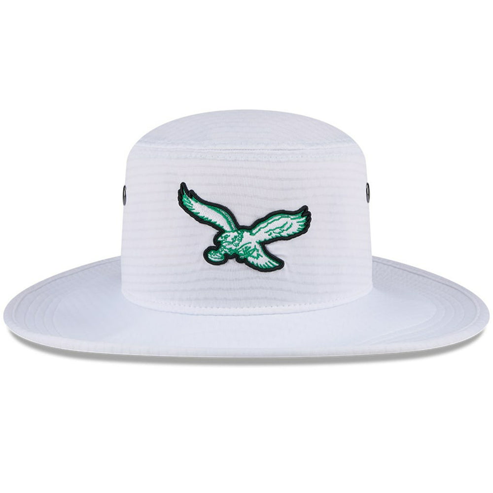 Philadelphia Eagles New Era 2024 NFL Training Camp Panama Bucket Hat White - NFL