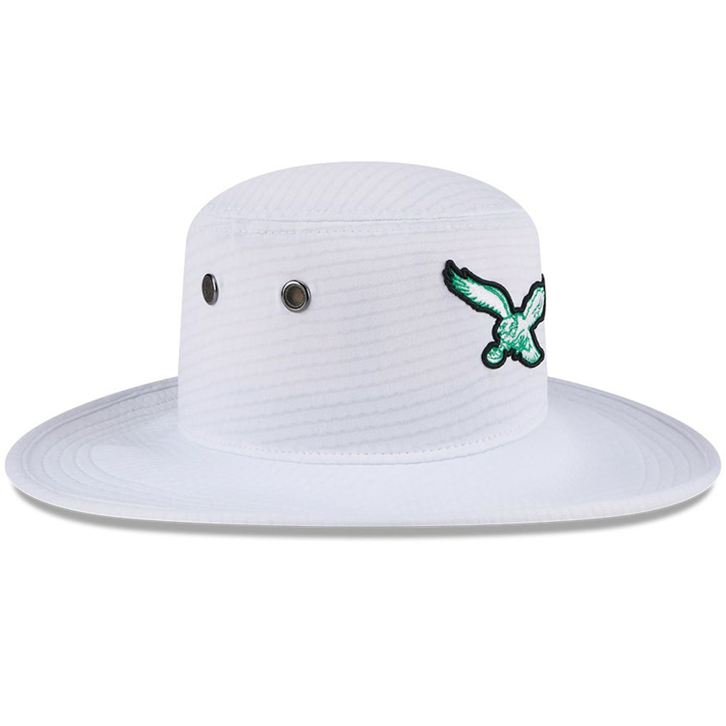 Philadelphia Eagles New Era 2024 NFL Training Camp Panama Bucket Hat White - NFL