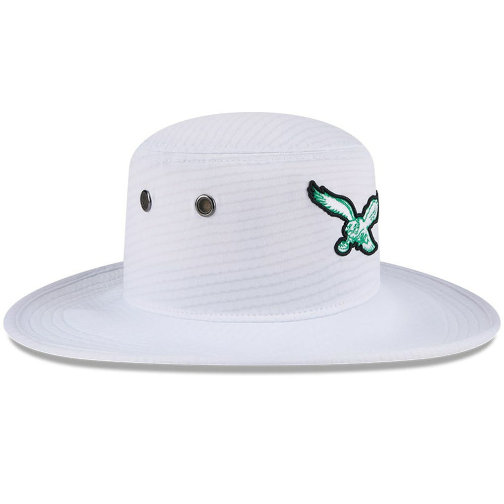 Philadelphia Eagles New Era 2024 NFL Training Camp Panama Bucket Hat White - NFL