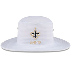 New Orleans Saints New Era 2024 NFL Training Camp Panama Bucket Hat White - NFL