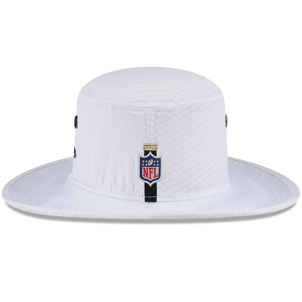 New Orleans Saints New Era 2024 NFL Training Camp Panama Bucket Hat White - NFL