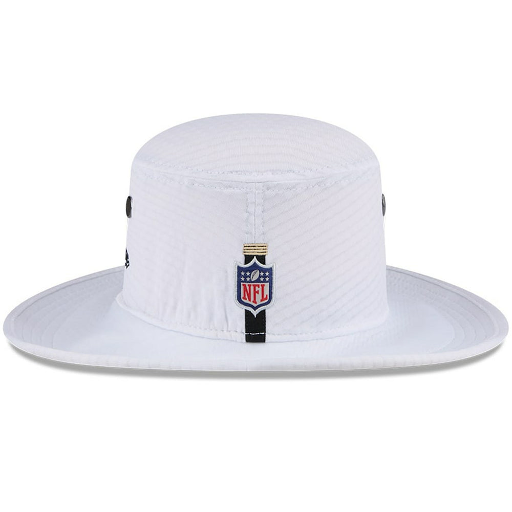 New Orleans Saints New Era 2024 NFL Training Camp Panama Bucket Hat White - NFL