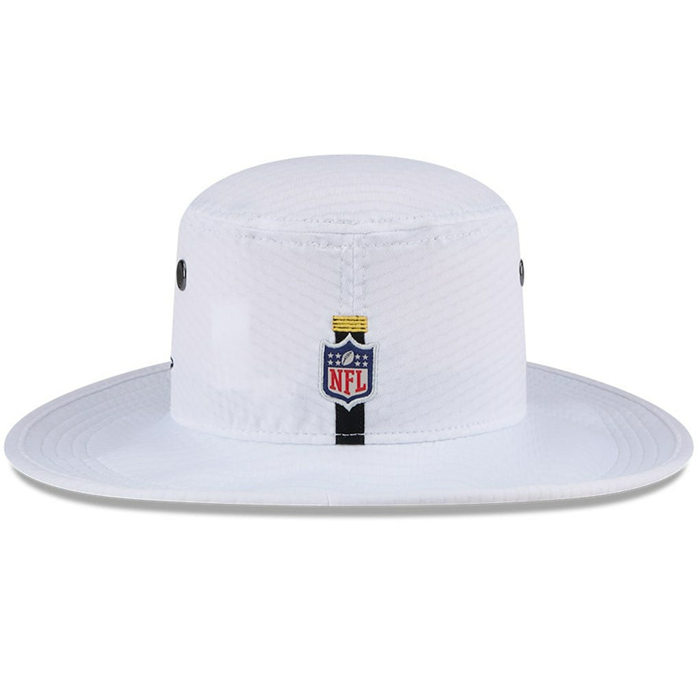 Pittsburgh Steelers New Era 2024 NFL Training Camp Panama Bucket Hat White - NFL