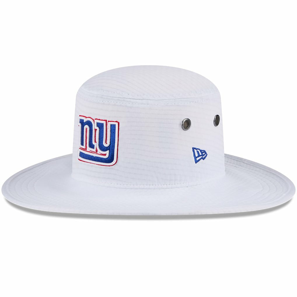 New York Giants New Era 2024 NFL Training Camp Panama Bucket Hat White - NFL