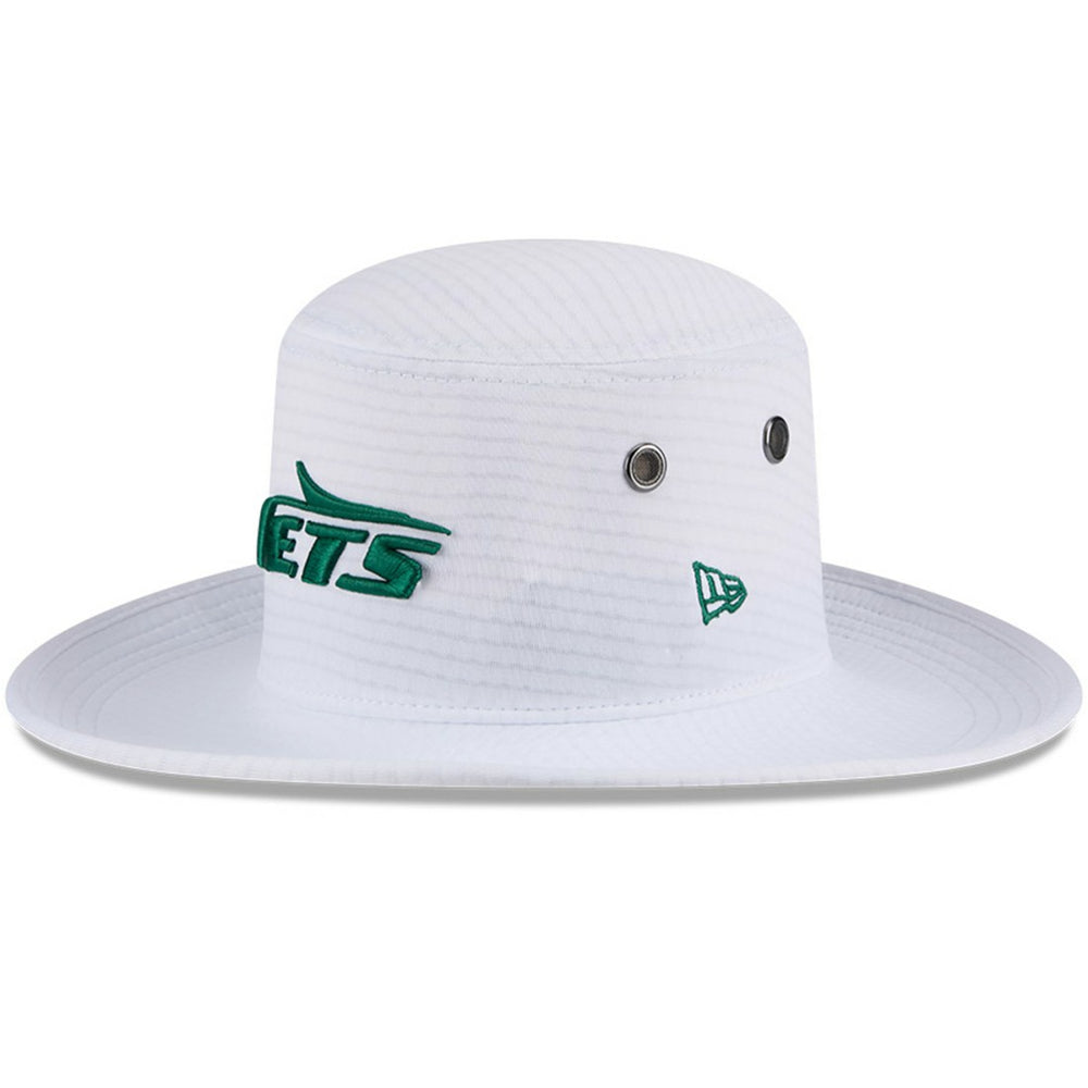 New York Jets New Era 2024 NFL Training Camp Panama Bucket Hat White - NFL