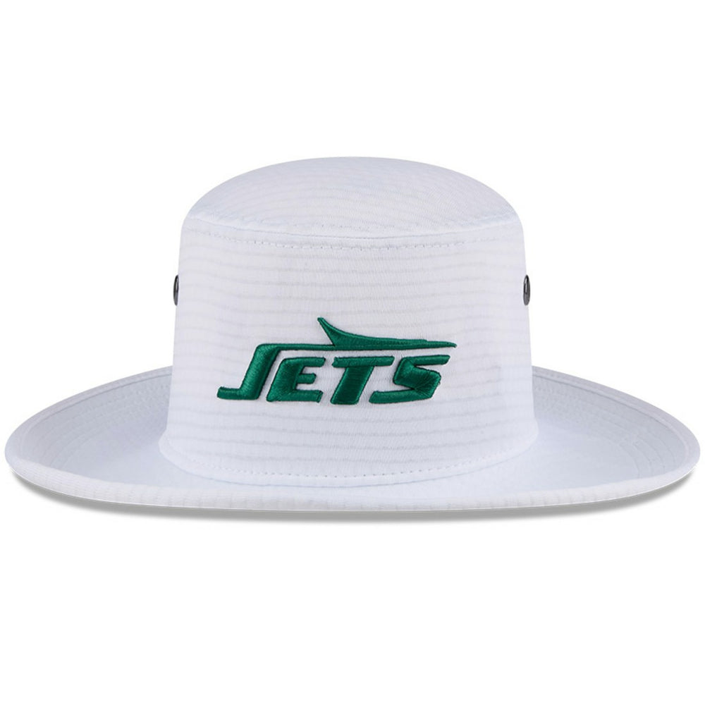 New York Jets New Era 2024 NFL Training Camp Panama Bucket Hat White - NFL