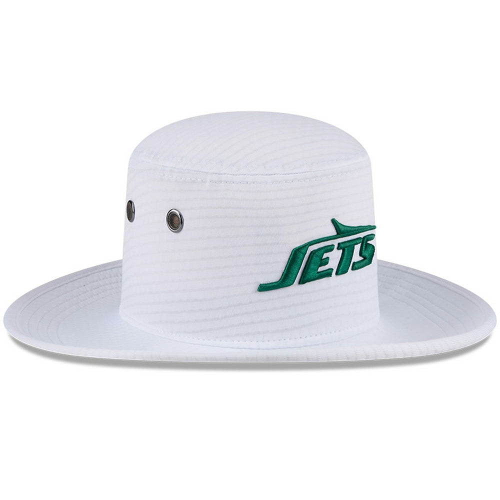 New York Jets New Era 2024 NFL Training Camp Panama Bucket Hat White - NFL