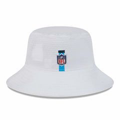 Carolina Panthers New Era 2024 NFL Training Camp Stretch Bucket Hat White - NFL