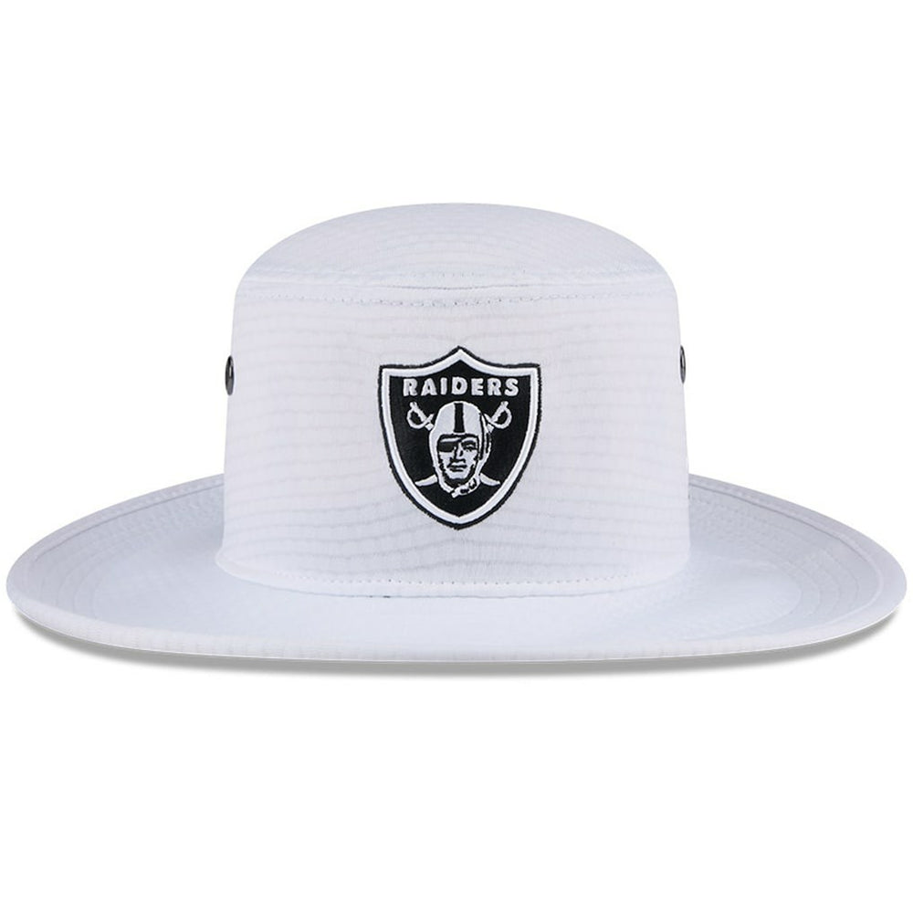 Las Vegas Raiders New Era 2024 NFL Training Camp Panama Bucket Hat White - NFL