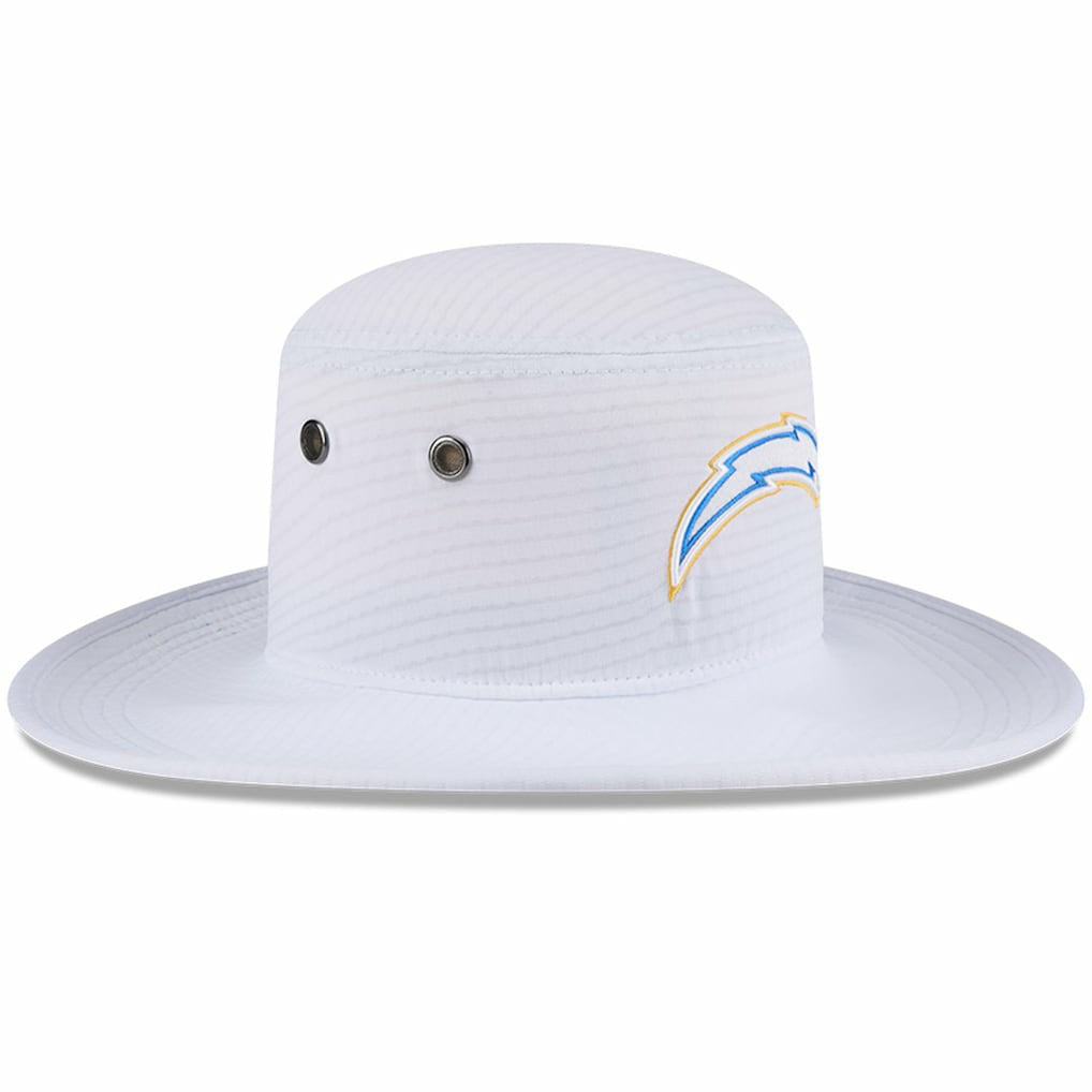 Los Angeles Chargers New Era 2024 NFL Training Camp Panama Bucket Hat White - NFL