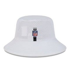 Las Vegas Raiders New Era 2024 NFL Training Camp Stretch Bucket Hat White - NFL
