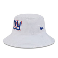 New York Giants New Era 2024 NFL Training Camp Stretch Bucket Hat White - NFL