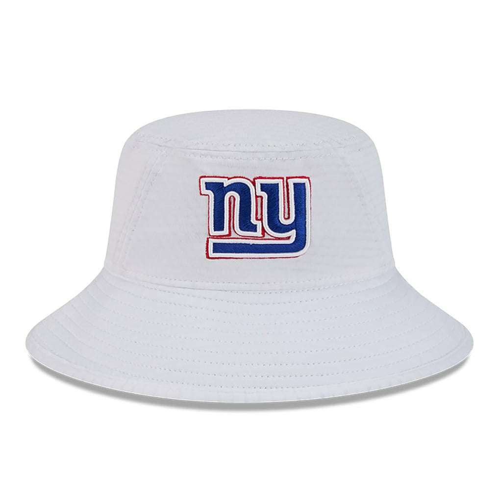 New York Giants New Era 2024 NFL Training Camp Stretch Bucket Hat White - NFL