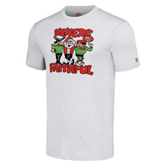 San Francisco 49ers Homage Unisex Holiday Tri-Blend T-Shirt Gray - NFL