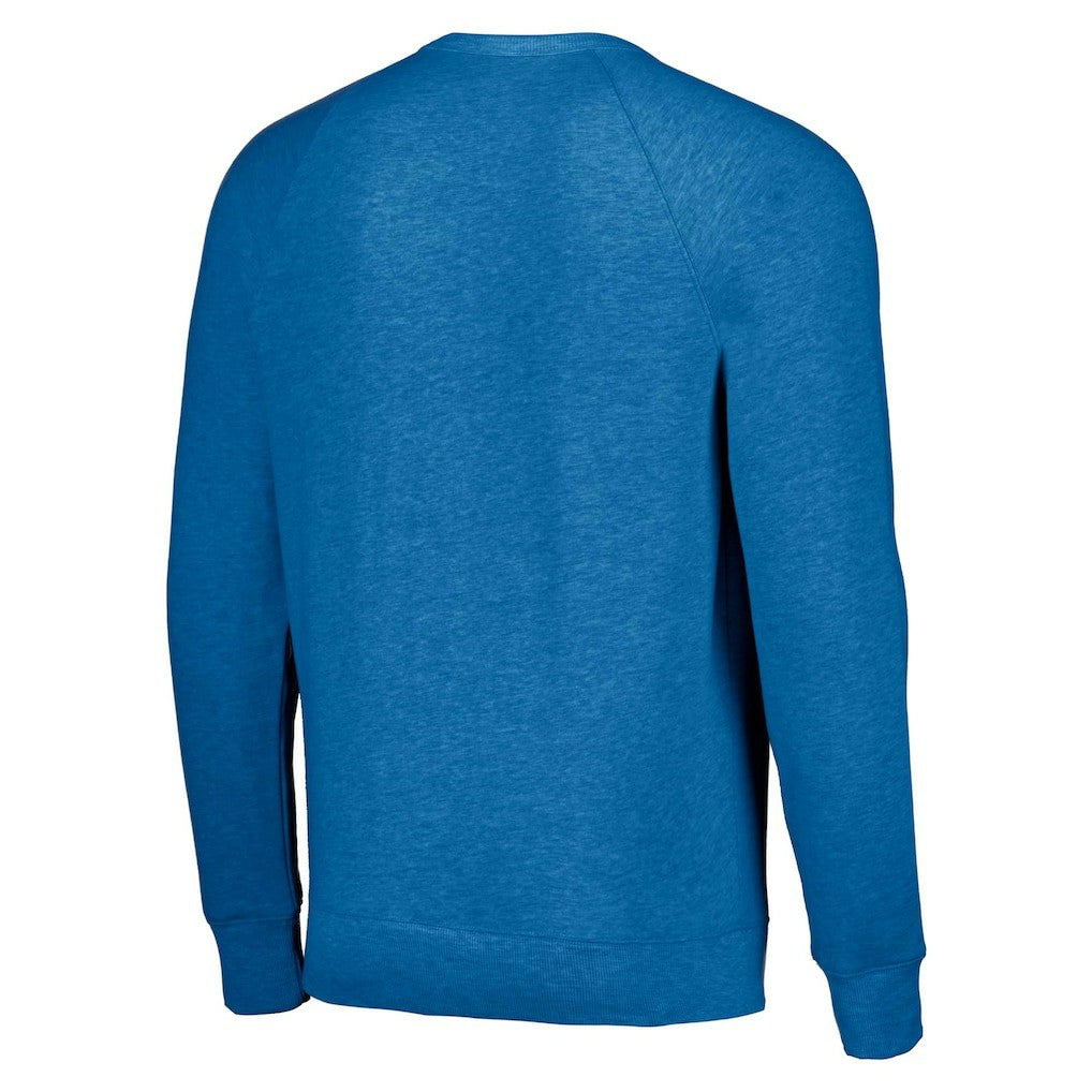Buffalo Bills Homage Unisex Holiday Raglan Tri-Blend Pullover Sweatshirt Royal - NFL