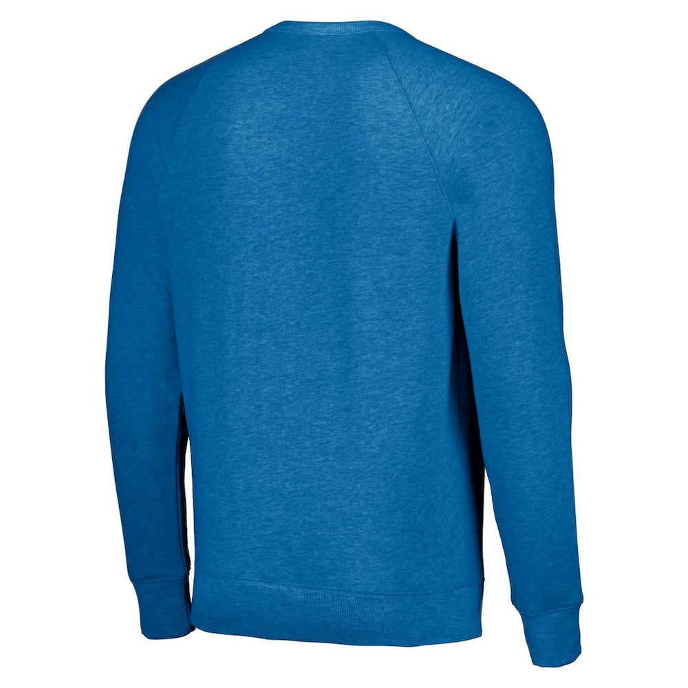 Buffalo Bills Homage Unisex Holiday Raglan Tri-Blend Pullover Sweatshirt Royal - NFL