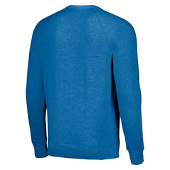 Buffalo Bills Homage Unisex Holiday Raglan Tri-Blend Pullover Sweatshirt Royal - NFL