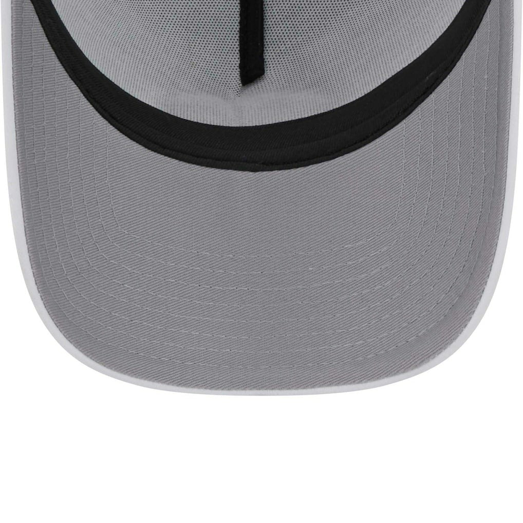 Jacksonville Jaguars New Era Happy A-Frame Trucker 9FORTY Snapback Hat White - NFL