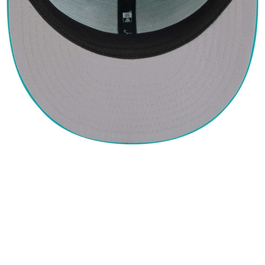 Miami Dolphins New Era Independent 9FIFTY Snapback Hat Aqua - NFL