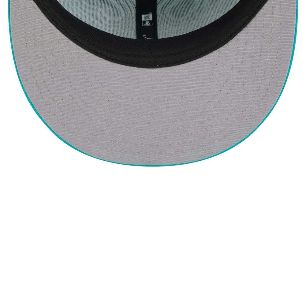 Miami Dolphins New Era Independent 9FIFTY Snapback Hat Aqua - NFL