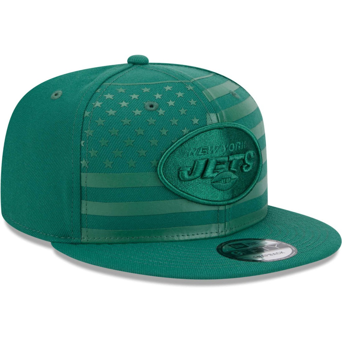 New York Jets New Era Independent 9FIFTY Snapback Hat Green - NFL