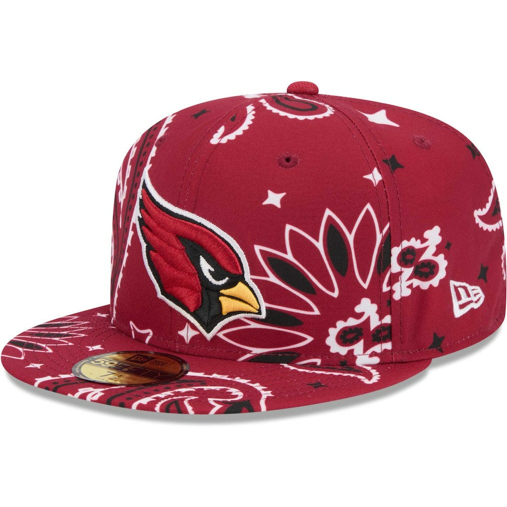 Arizona Cardinals New Era Paisley 59FIFTY Fitted Hat Cardinal - NFL