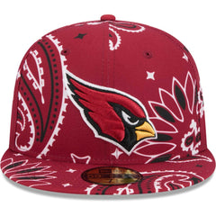 Arizona Cardinals New Era Paisley 59FIFTY Fitted Hat Cardinal - NFL