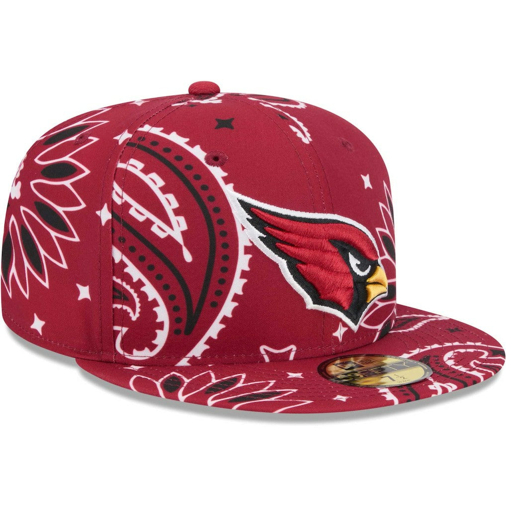 Arizona Cardinals New Era Paisley 59FIFTY Fitted Hat Cardinal - NFL