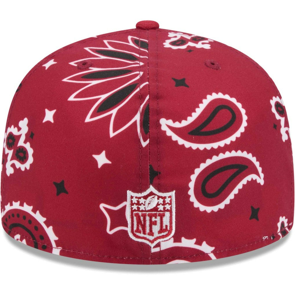 Arizona Cardinals New Era Paisley 59FIFTY Fitted Hat Cardinal - NFL