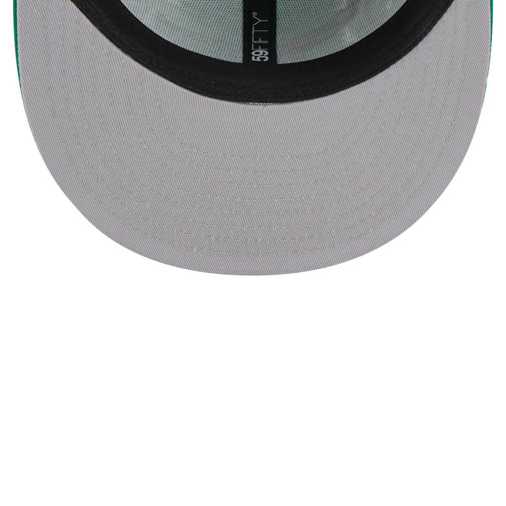 Philadelphia Eagles New Era Throwback Paisley 59FIFTY Fitted Hat Kelly Green - NFL