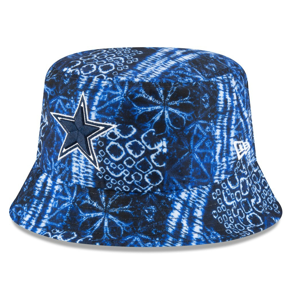 Dallas Cowboys New Era Shibori Bucket Hat Navy - NFL